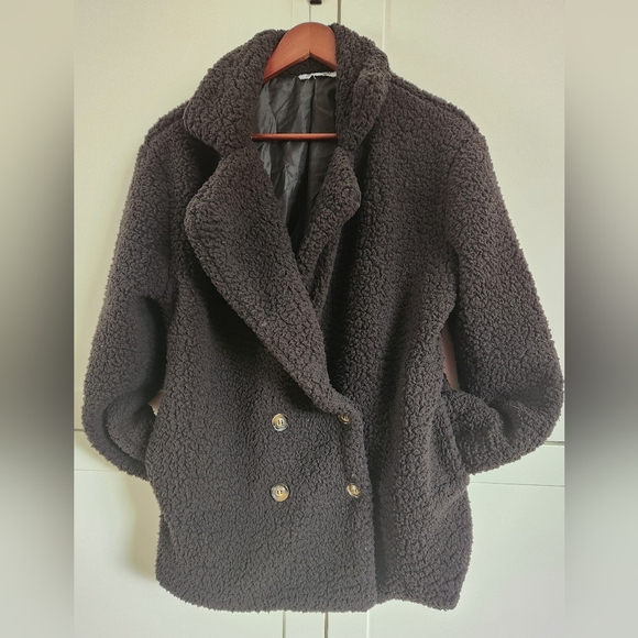 Black fleece jacket - Picture 1 of 3